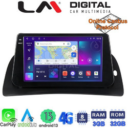 LM Digital ZE8707 Ηχοσύστημα Αυτοκινήτου με Οθόνη Αφής 2DIN GPS