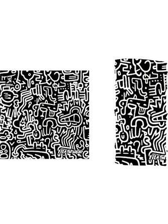 Προστατευτικό Λαιμού Fit & Shape Doodle από Ύφασμα Interlock