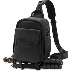 Cwatcun D93 Αδιάβροχη Τσάντα Sling Για Drone Dslr και Mirrorless - Black