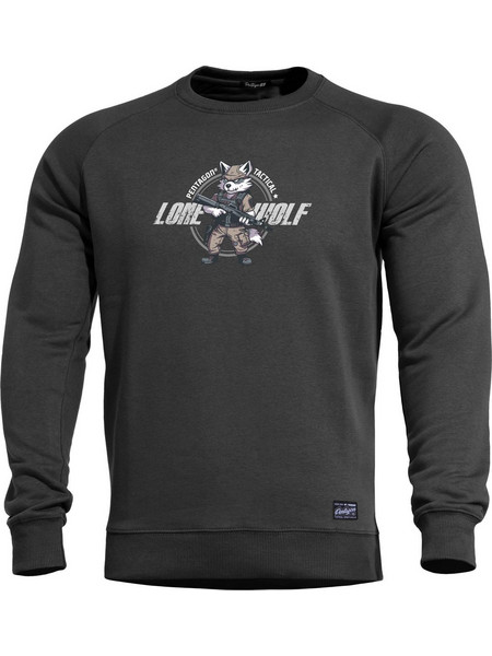 Φούτερ Pentagon HAWK SWEATER LONE WOLF BLACK