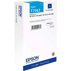 Epson T7562 Cyan Μελάνι Εκτυπωτή Inkjet C13T756240