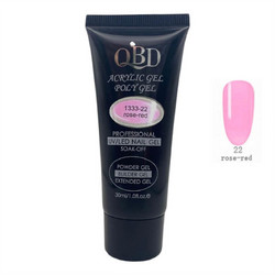 QBD Light Rose Red Acrygel 30ml