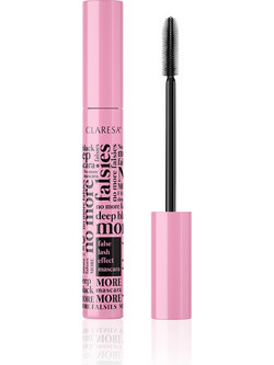 Claresa No More Falsies Deep Black Mascara για Φυσικό Αποτέλεσμα 10gr