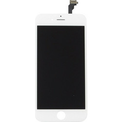 Οθόνη LCD και Digitizer Μηχανισμός Αφής για iPhone 6 - Λευκή