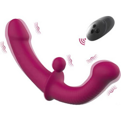 Διπλός δονητής για ζευγάρια Elite με remote control