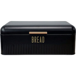 Ψωμιέρα Kitchen Kraft 18.004.05 43x23x17cm Black Cryspo Trio