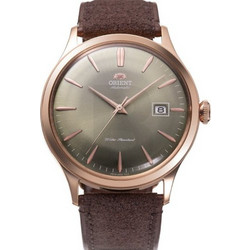 Orient Bambino Ανδρικό Ρολόι Αυτόματο με Καφέ Δερμάτινο Λουράκι RA-AC0P04Y30B