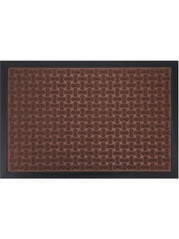 HOME USE πατάκι εισόδου HUH-0211, αντιολισθητικό, 60x40cm, 5mm πάχος, καφέ