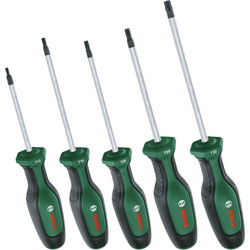 Σετ Κατσαβίδια Bosch Torx 5τμχ (1600A02BX6)