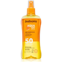 Babaria Solar Aqua UV Αντηλιακό Spray Σώματος SPF50 200ml