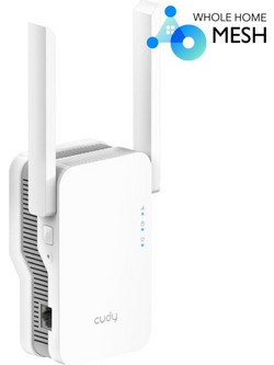 Cudy RE1800 Mesh Wi-Fi Extender Dual Band (2.4 & 5GHz) 1000Mbps
