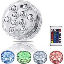 Βυθιζόμενο Ρεσώ Γίγας 10 LED RGB με 18 Λειτουργίες