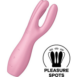 Satisfyer Threesome 3 Motors Διπλός Δονητής Ροζ