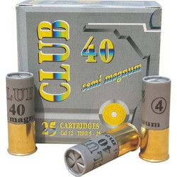 Kirgias Club Semi Magnum Φυσίγγια Συγκέντρωσης 12Cal 70mm 40gr 25τμχ