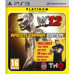 WWE 12 Wrestlemania Platinum Edition Used PS3