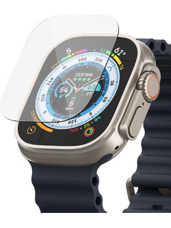 Γυαλί Προστασίας Ringke Tempered Glass Screen Protector for Apple Watch Ultra 2 / 1 (4 Τεμάχια) (G4as095)