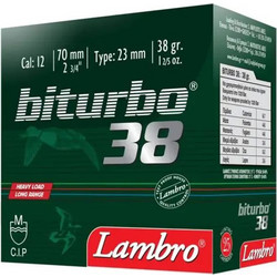 Lambro Biturbo Φυσίγγια Συγκέντρωσης 12Cal 70mm 38gr 25τμχ