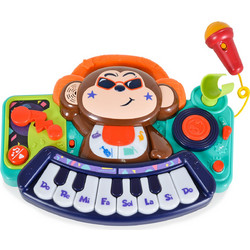 Hola Αρμόνιο DJ Monkey Με Μικρόφωνο 18+ Μηνών