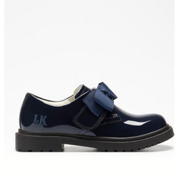 Lelli Kelly Faye παιδικά loafers σε μπλε λουστρίνι για κορίτσι LKSM8658 BL