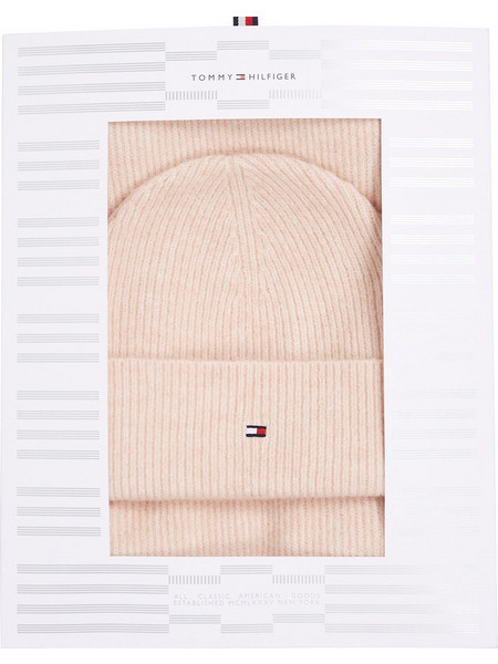 Tommy Hilfiger Essential Flag Fuz Bean/Scarf AW0AW17124 TQ6
