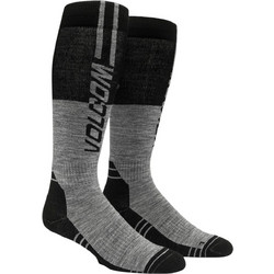 VOLCOM M SNOW SPLITZ WOOL BLEND OTC SOCKS - J6352502-HGR MULTI