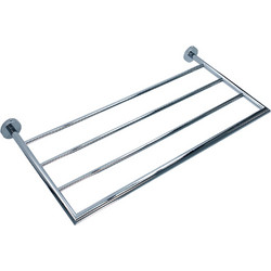 CROWN 41300-009 Κρεμάστρα πετσέτας Μασίφ μπρούντζος - φινίρισμα χρωμίου Διαστάσεις: 640x255 mm