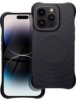 Θήκη κινητού Forcell Silicone Zephyr Mag Cover Compatible with MagSafe for iPhone 14 Pro Black