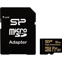 Silicon Power High Endurance microSDHC 32GB Class 10 U3 V30 A1 + Adapter