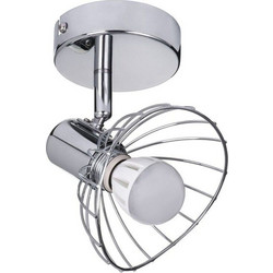 Απλίκες τοίχου Activejet AJE-GIZEL 1P Ασημί Μέταλλο 40 W 230 V