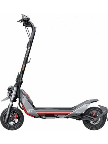 Segway ZT3 Pro E Ηλεκτρικό Πατίνι 25km/h Max Ταχύτητα Κόκκινο Γκρι