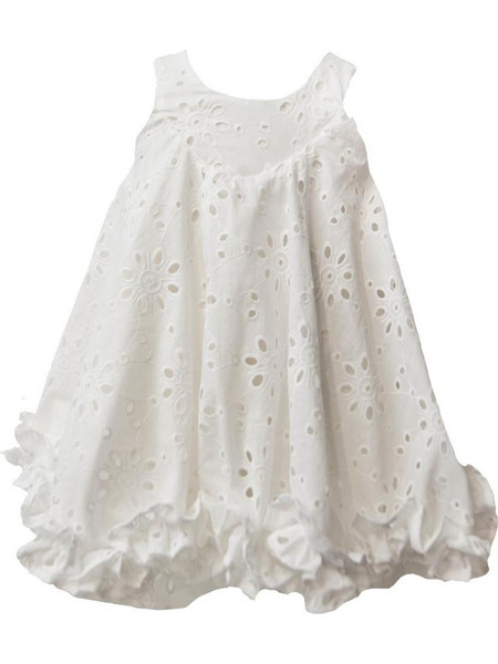 Φόρεμα δαντέλα κορίτσι two in a castle-T6266-OFF WHITE