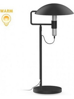 Allocacoc FlashLight DeskLight warm Επαναφορτιζόμενος Φακός LED με βάση γραφείου Μαύρο
