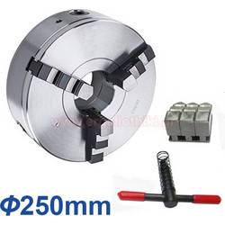 Τσοκ τόρνου με 3 μορσέτα 250mm (DIN 6350)