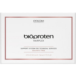 Farcom Professional Bioproten Hairplex Kit Σετ Θεραπείας Μαλλιών για Επανόρθωση 3x525ml