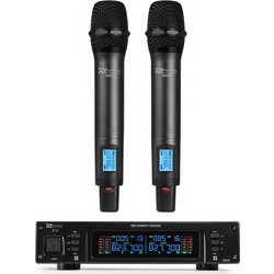 Power Dynamics PD220 Σετ 2 Ασύρματα Μικρόφωνα Χειρός