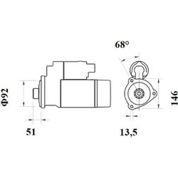 Mahle Μίζα - Ms 761