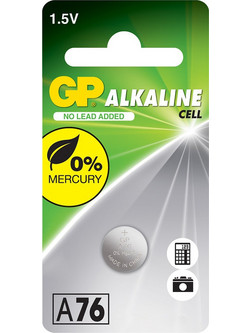 Gp Alkaline Cell A76 LR44 1τμχ