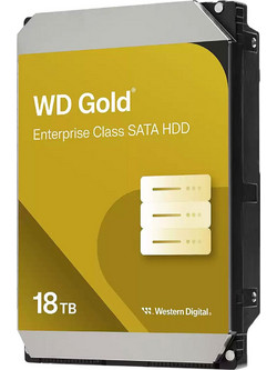 Western Digital Gold 18TB HDD Σκληρός Δίσκος 3.5" Sata 3 7200rpm με 512MB Cache