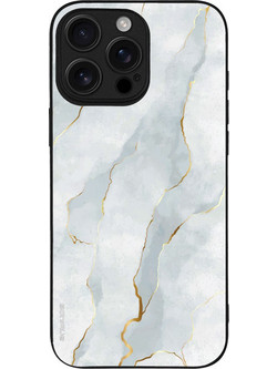 Sonique Marble Series Θήκη iPhone 16 Pro Max White 01