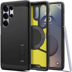 Spigen Tough Armor MagFit Back Cover Black (Samsung Galaxy S25 Ultra)