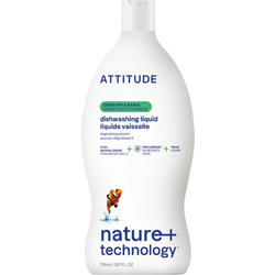 Attitude Υγρό Πιάτων Πράσινο Μήλο & Βασιλικός 700ml 17161