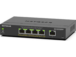 Netgear GS305EPP Managed L2 Switch με 4 Θύρες Ethernet 1Gbps