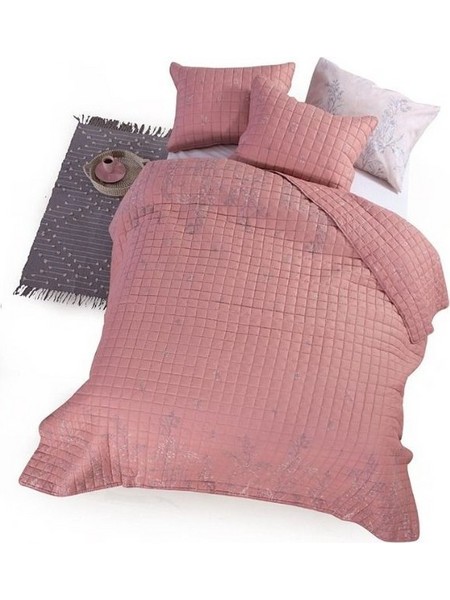 Nef-Nef Homeware Salvia-22 Κουβερλί Ημίδιπλο Microfiber Pink 180x220cm