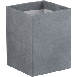 Μολυβοθήκη Χάρτινη Γκρι Ματ 7.5x7.5x10cm