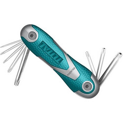 Total THT1061846 Σετ Torx Σουγιάς 8 ΤΜΧ