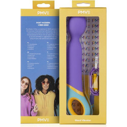 PMV20 Base Wand Δονητής Μασάζ 24cm Μωβ