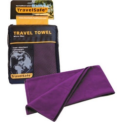 TravelSafe Towel MF Πετσέτα Microfiber Μωβ 40x80cm