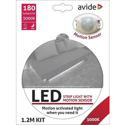 Avide LED Ταινία Αισθητήρα Φωτός Κρεβατιού 3W 3000K