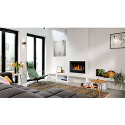 Barbas Bellfires Smart Bell 80/60 Ενεργειακό Τζάκι Κασέτα Αερόθερμο Αερίου Ίσιο 7kW