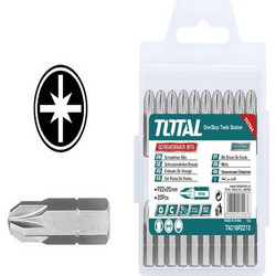 Μύτες Σταυρού Μαγνητικές ΡZ2 25mm 20 Τεμάχια Total (TAC16PZ213)